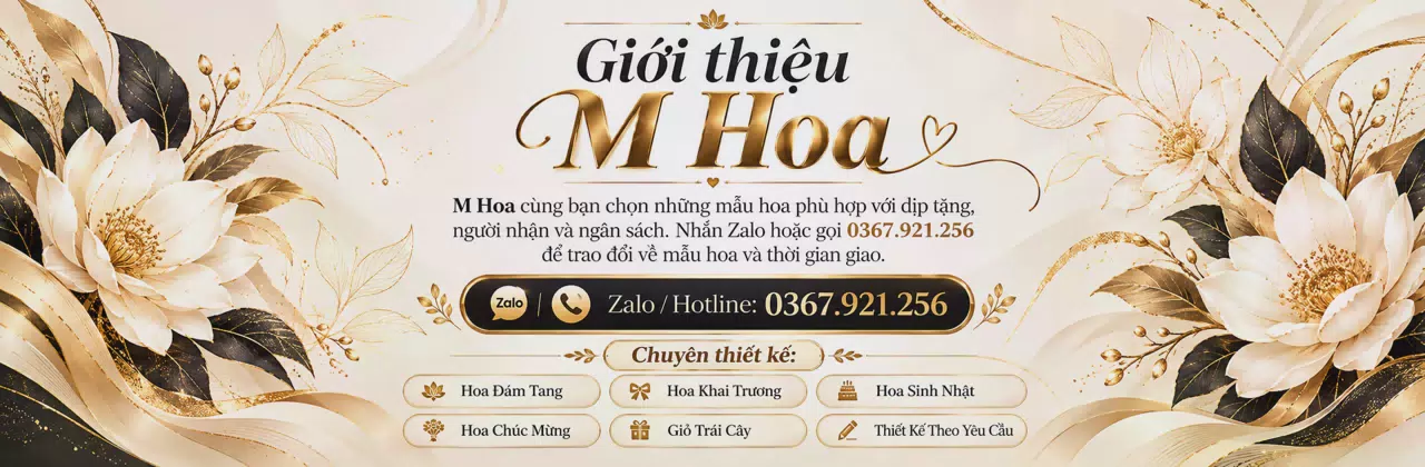 Ảnh bìa Shop hoa tươi Xã Giao Long Vĩnh Long - Gửi sự quan tâm qua từng món hoa